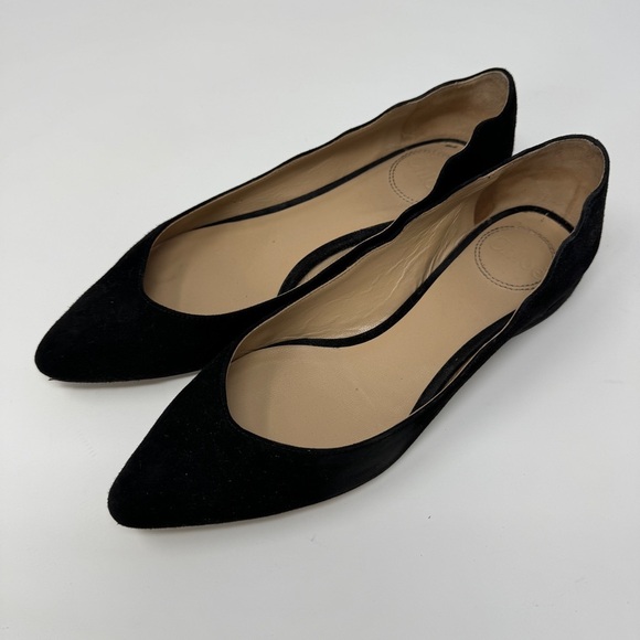 Chloe Block Heels Ballet Flats Ballerinas - Picture 5 of 16